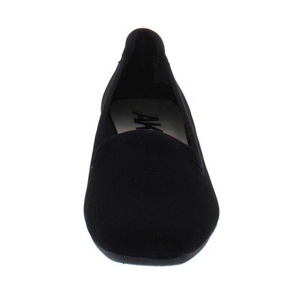 Anne Klein Womens 9 M Black Winnefred Slip On Wedge Heels NIB GY7 - Picture 2 of 5